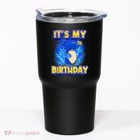 It's My 5th Birthday Hedgehog Birthday Boy 5 Years Old Kids Tumbler thumb 0