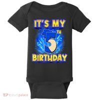 It's My 5th Birthday Hedgehog Birthday Boy 5 Years Old Kids Baby Bodysuit thumb 0