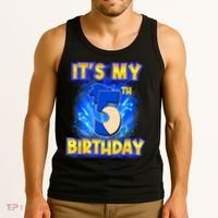 It's My 5th Birthday Hedgehog Birthday Boy 5 Years Old Kids Tank Top thumb 3