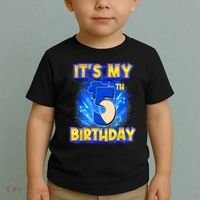 It's My 5th Birthday Hedgehog Birthday Boy 5 Years Old Kids Toddler T-Shirt thumb 2