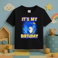 It's My 5th Birthday Hedgehog Birthday Boy 5 Years Old Kids Toddler T-Shirt thumb 3