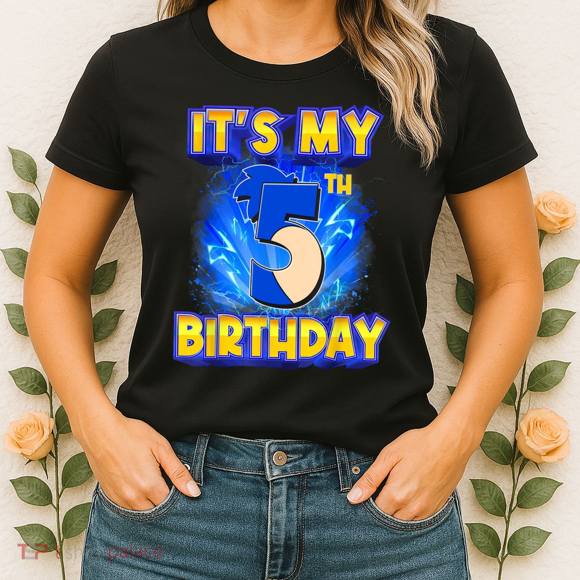 It's My 5th Birthday Hedgehog Birthday Boy 5 Years Old Kids Women's T-Shirt