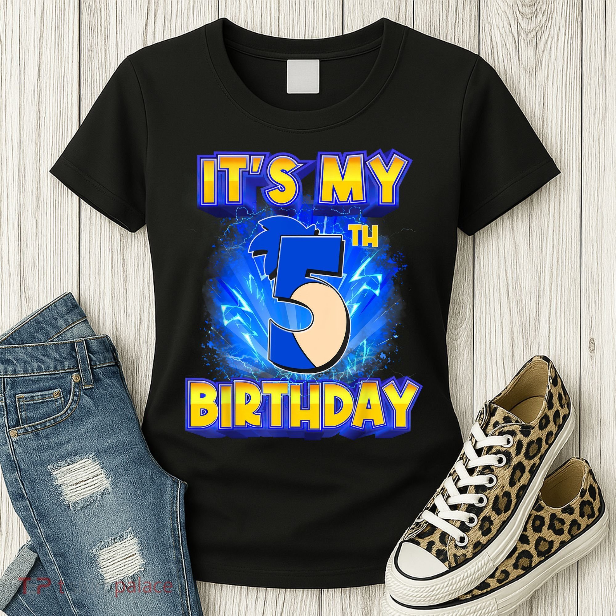 It's My 5th Birthday Hedgehog Birthday Boy 5 Years Old Kids Women's T-Shirt