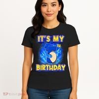 It's My 5th Birthday Hedgehog Birthday Boy 5 Years Old Kids Women's T-Shirt thumb 4