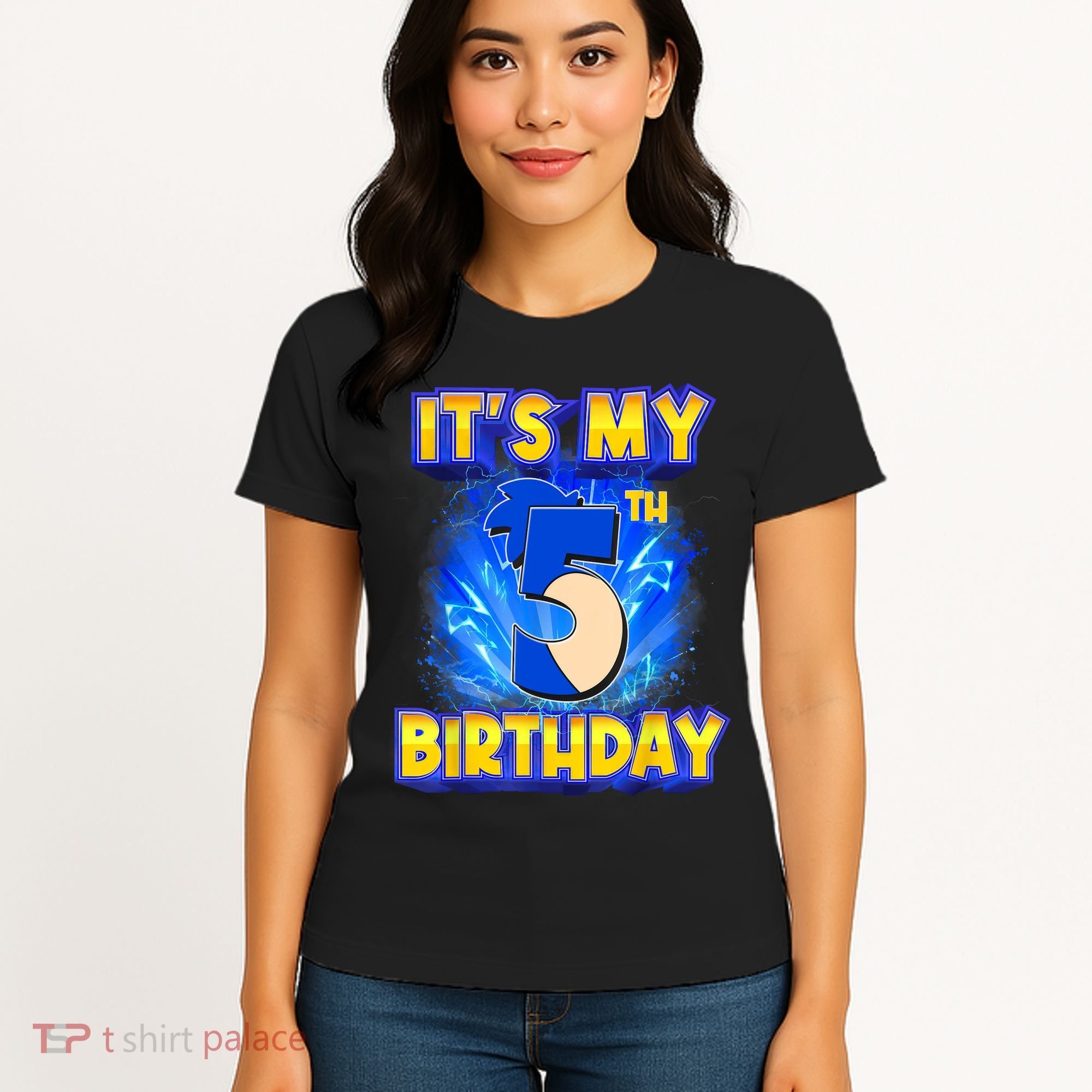 It's My 5th Birthday Hedgehog Birthday Boy 5 Years Old Kids Women's T-Shirt