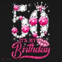 It's My 50th Birthday Queen 50 Years Old Shoes Crown Diamond Polo thumb 3