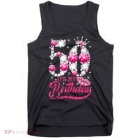 It's My 50th Birthday Queen 50 Years Old Shoes Crown Diamond Tank Top thumb 0