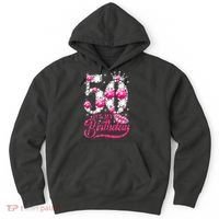 It's My 50th Birthday Queen 50 Years Old Shoes Crown Diamond Hoodie thumb 0
