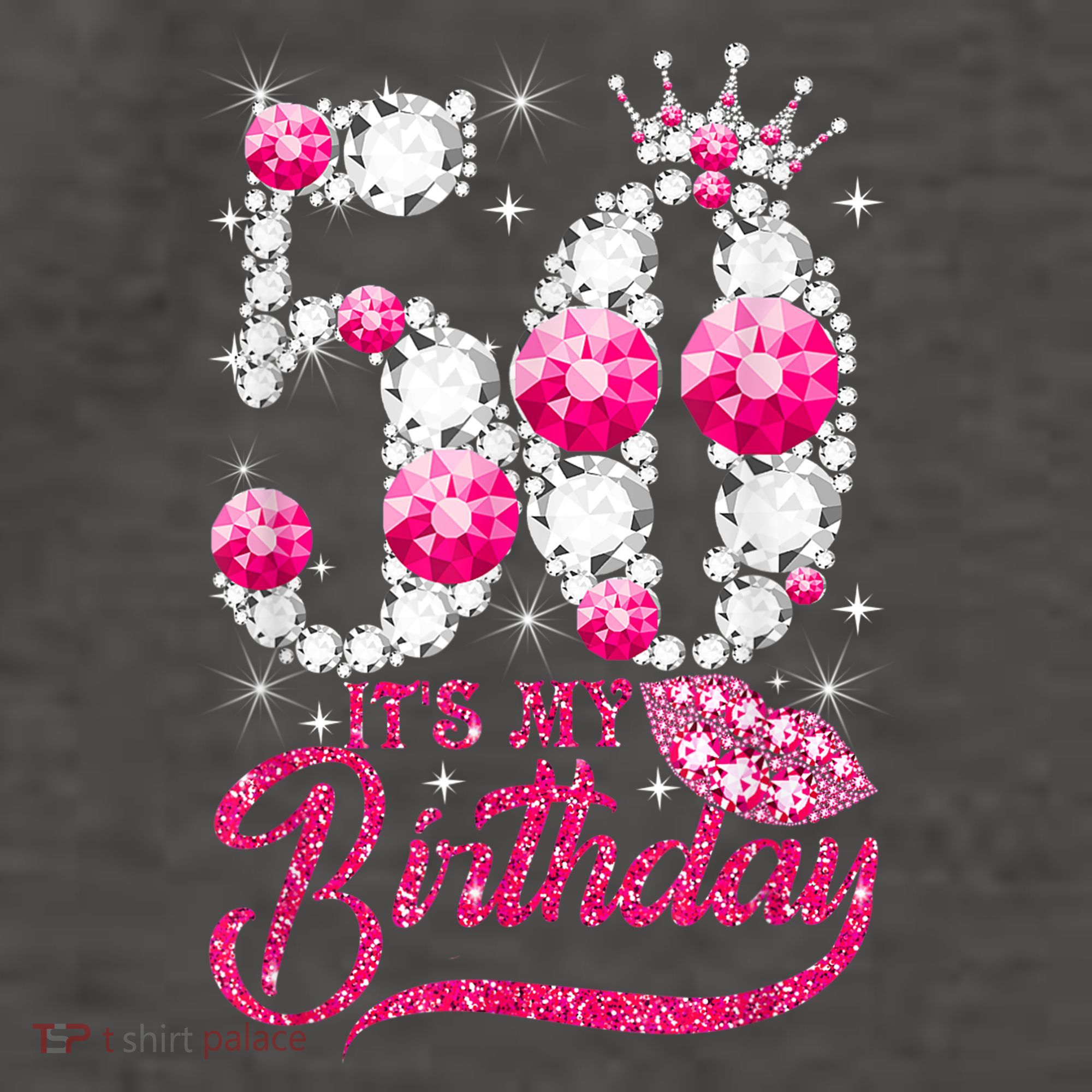 It's My 50th Birthday Queen 50 Years Old Shoes Crown Diamond Women's Tank Top
