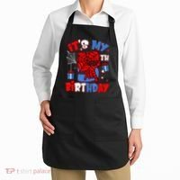 It'S My 5th Birthday Spider Theme Party Boy Birthday Present Apron thumb 2