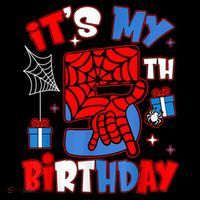 It'S My 5th Birthday Spider Theme Party Boy Birthday Present Coffee Mug thumb 5