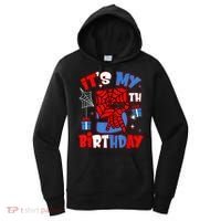 It'S My 5th Birthday Spider Theme Party Boy Birthday Present Women's Hoodie thumb 0