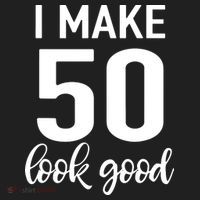 I Make 50 Look Good 50th Birthday Hat thumb 2
