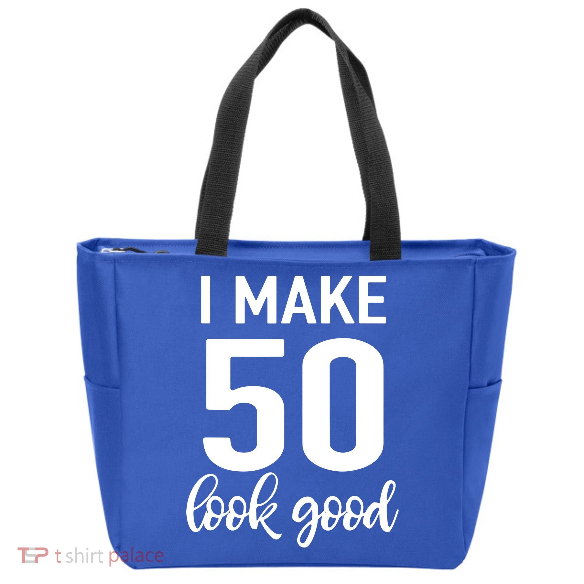 I Make 50 Look Good 50th Birthday Tote Bag