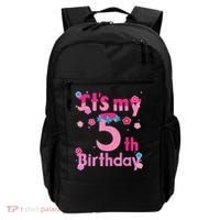 It'S My 5th Birthday Troll Family Party Decorations Backpack thumb 0