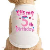 It'S My 5th Birthday Troll Family Party Decorations Doggie Tank thumb 0