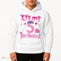 It'S My 5th Birthday Troll Family Party Decorations Hoodie thumb 2