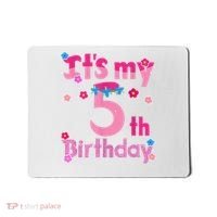It'S My 5th Birthday Troll Family Party Decorations Mousepad thumb 0