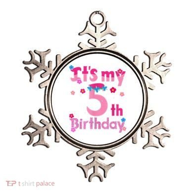 It'S My 5th Birthday Troll Family Party Decorations Ornament