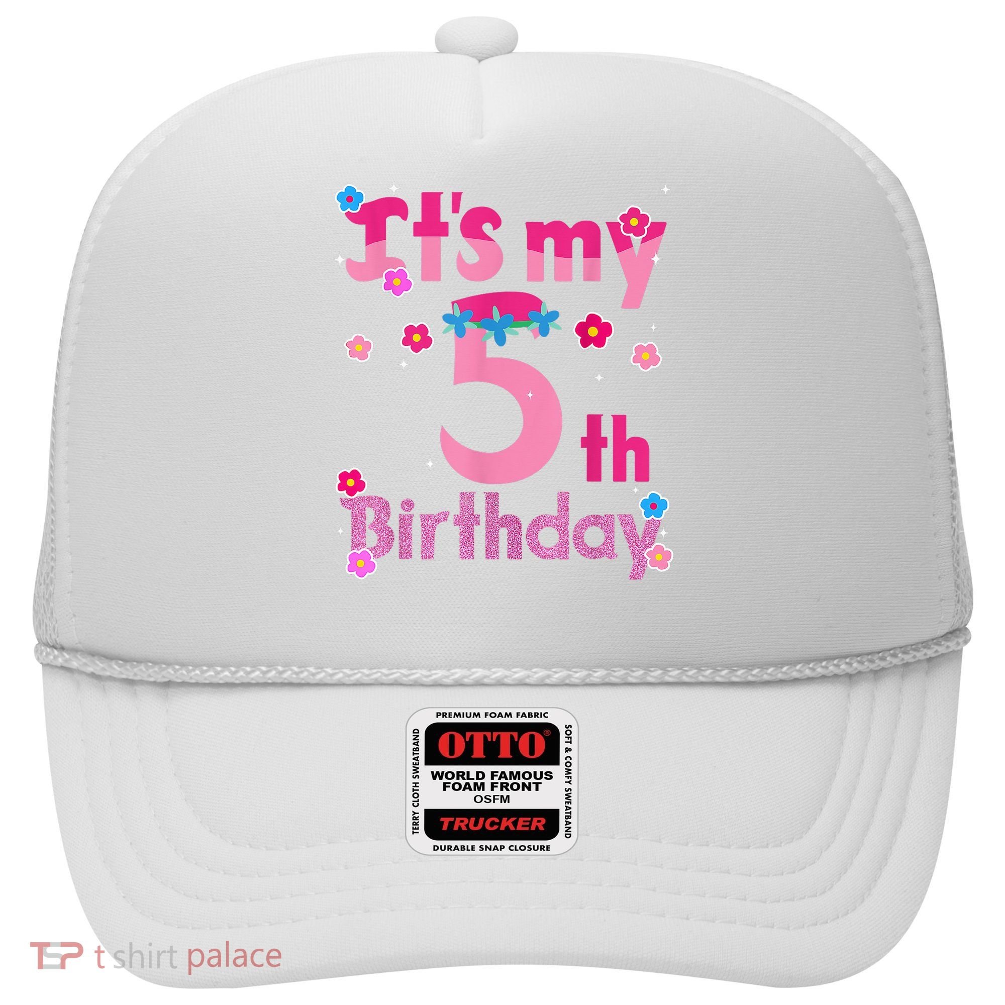 It'S My 5th Birthday Troll Family Party Decorations Hat