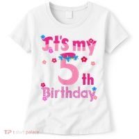 It'S My 5th Birthday Troll Family Party Decorations Women's T-Shirt thumb 0
