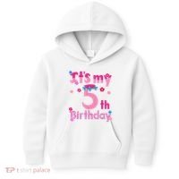 It'S My 5th Birthday Troll Family Party Decorations Kids Hoodie thumb 0