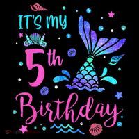 Its My 5th Birthday Mermaid Theme Party 5 Yrs Old Coffee Mug thumb 5