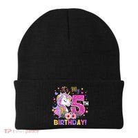 Its My 5th Birthday Unicorn 5 Years Old Gifts Ns Beanie thumb 0