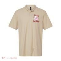 Its My 6th Birthday 6 Years Old Bday Coquette Bow BD Polo thumb 0