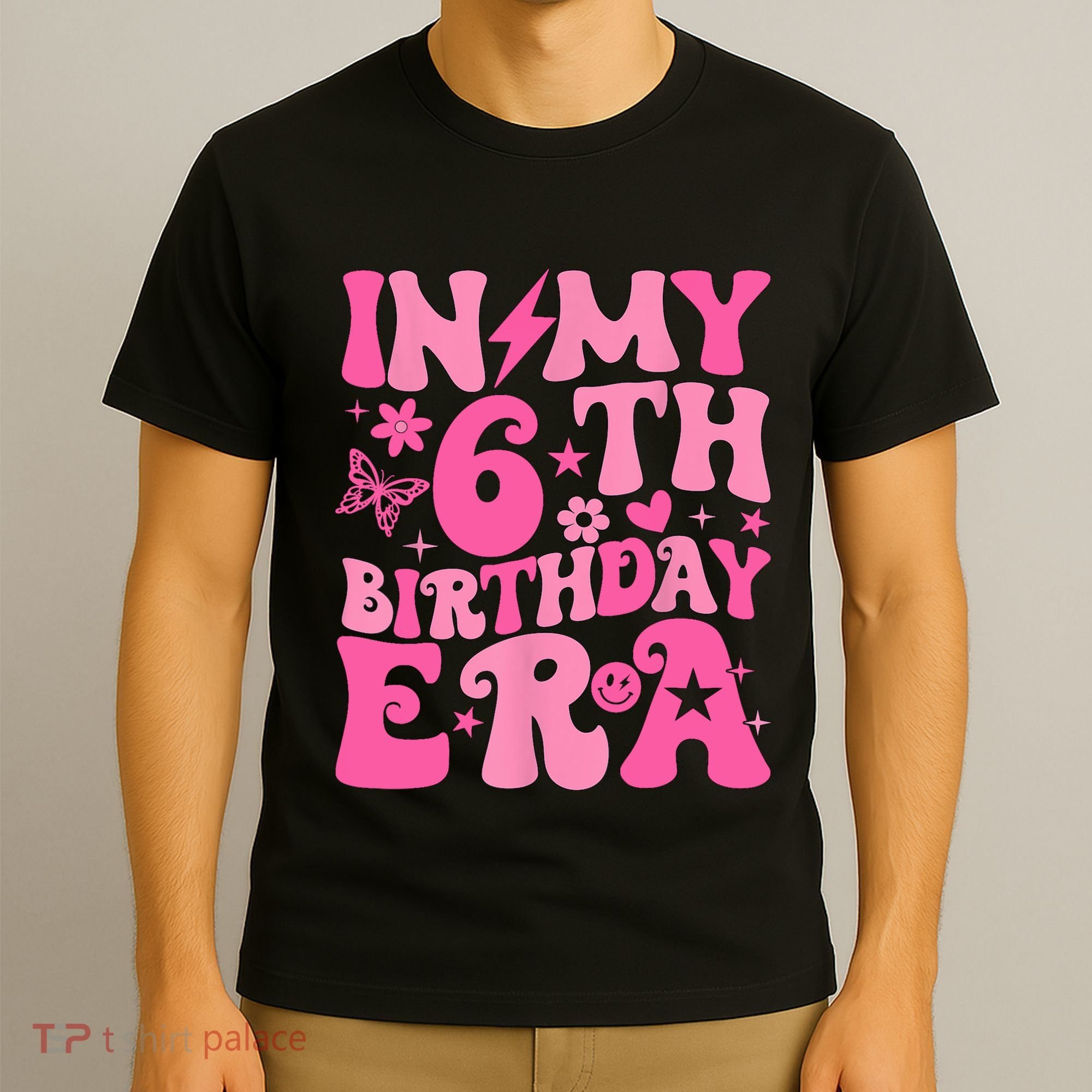 In My 6th Birthday Era Girl 6 Years Birthday Boy Girl T-Shirt