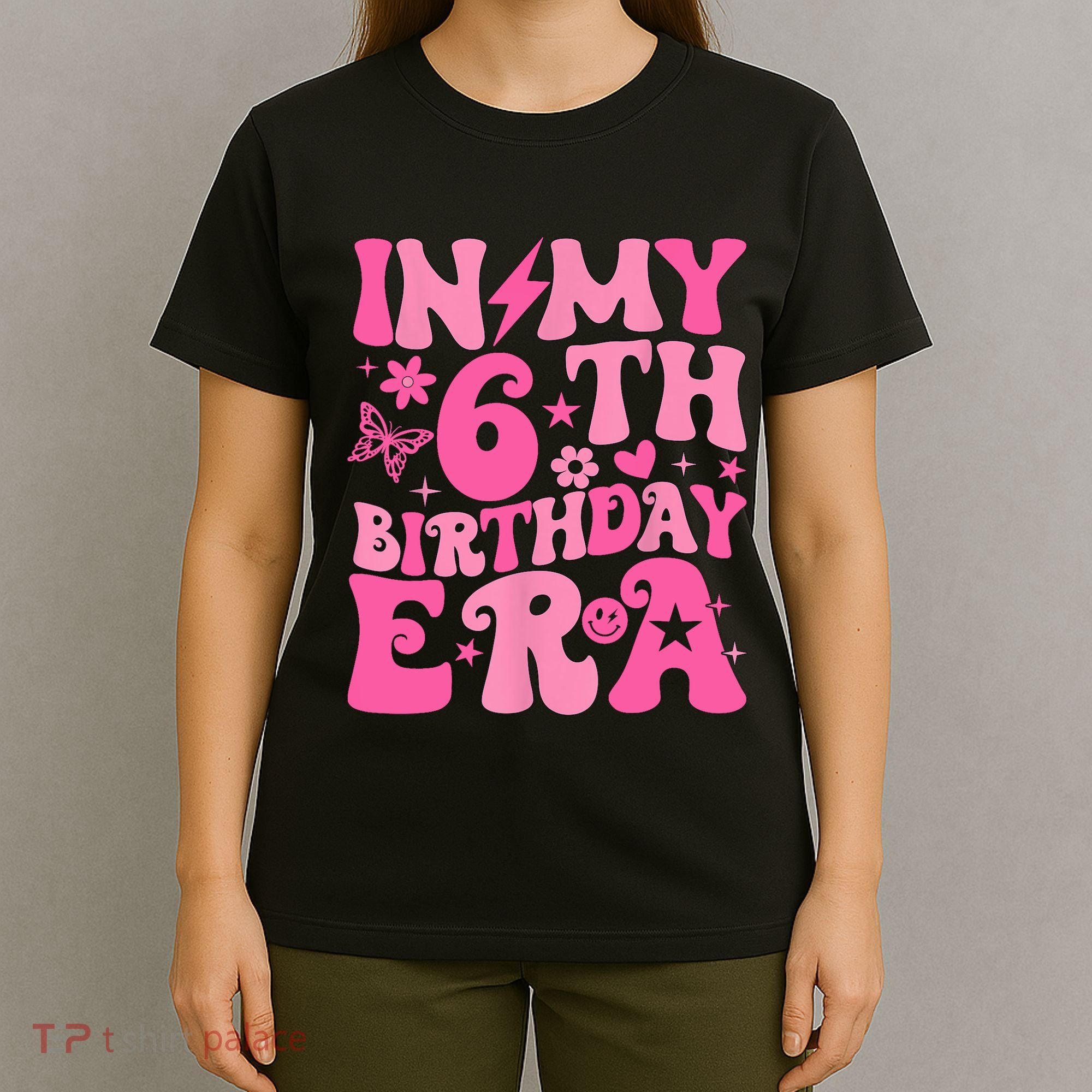 In My 6th Birthday Era Girl 6 Years Birthday Boy Girl T-Shirt