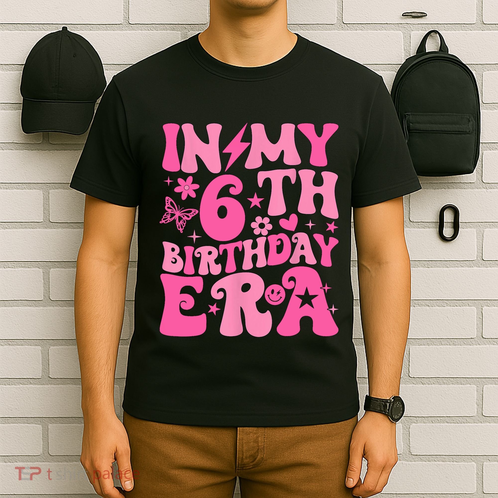 In My 6th Birthday Era Girl 6 Years Birthday Boy Girl T-Shirt