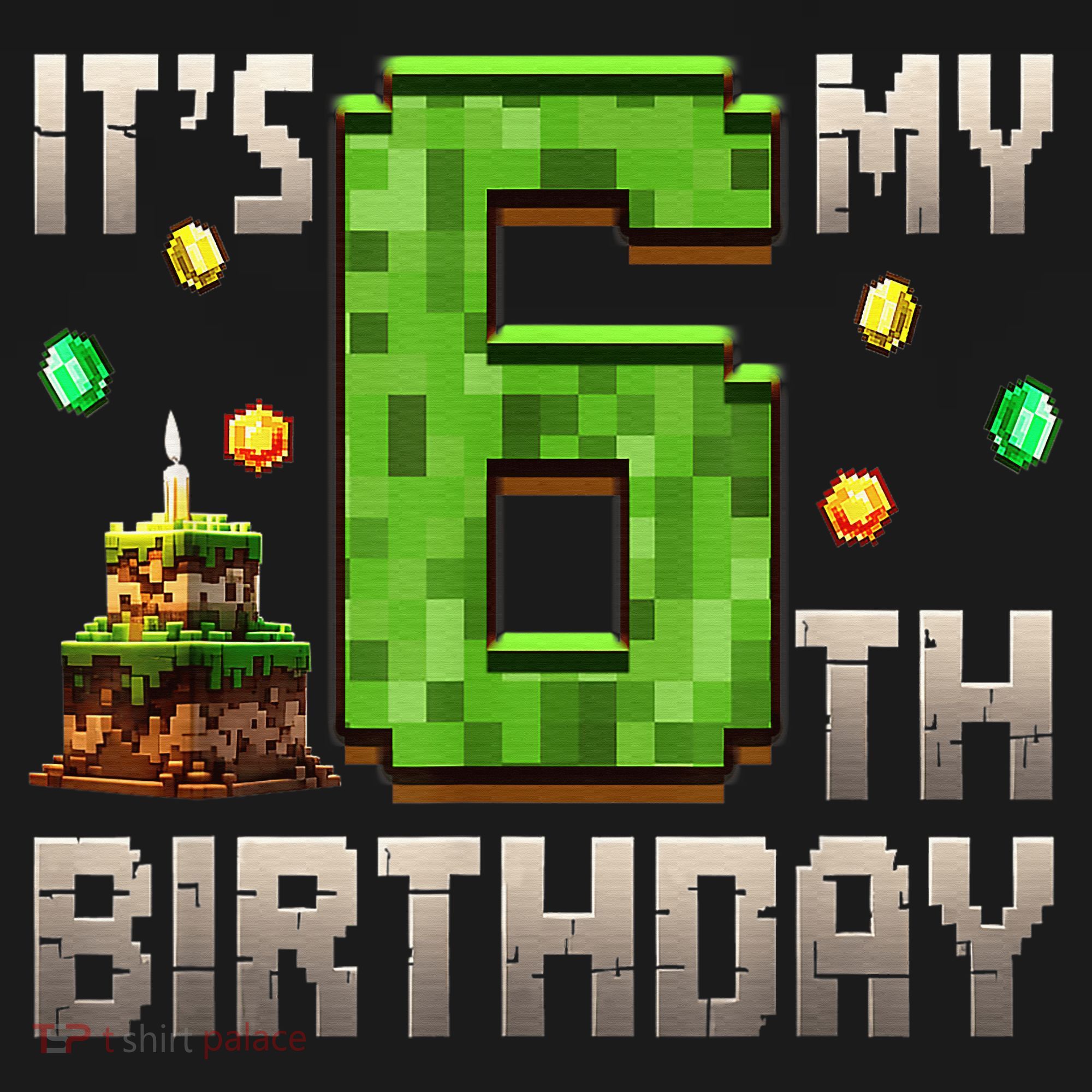It'S My 6th Birthday 6 Year Old Gamer Pixel Birthday Boy Style Long Sleeve Shirt
