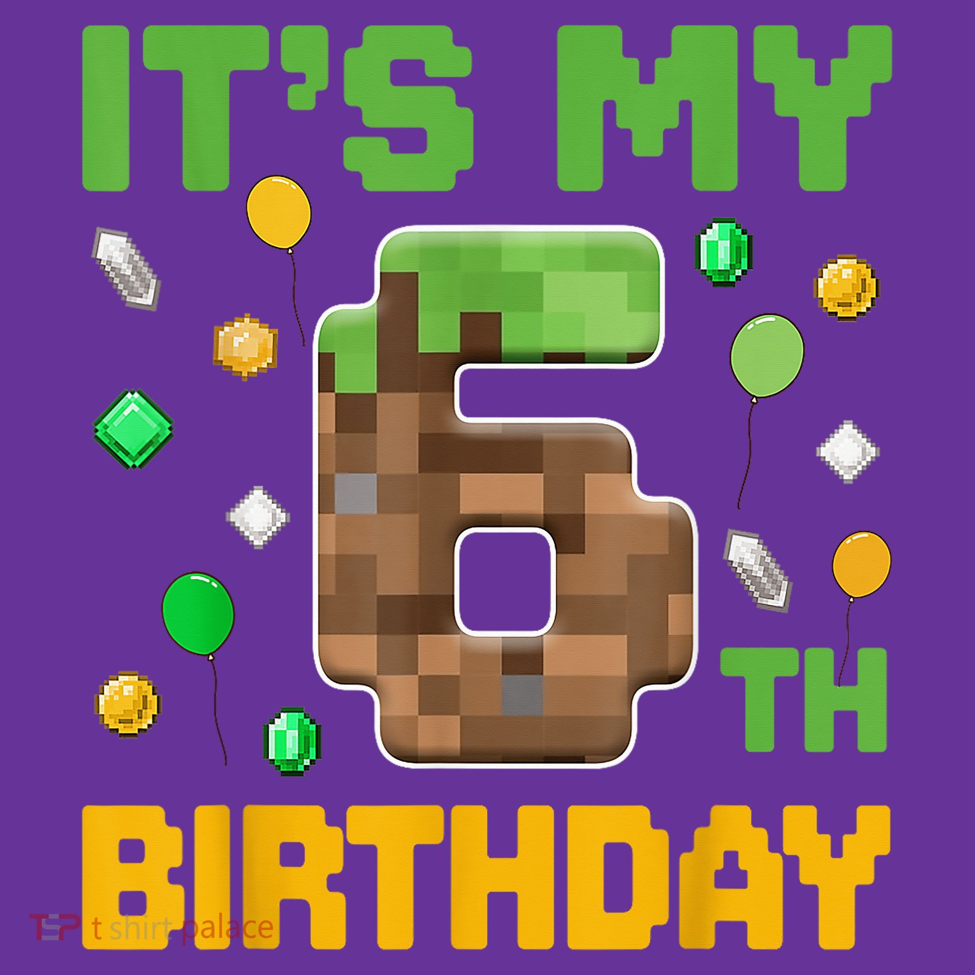 It'S My 6th Birthday Video Game Pixel Birthday Boy Baby Bodysuit