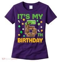 It'S My 6th Birthday Video Game Pixel Birthday Boy Women's T-Shirt thumb 0