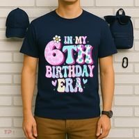 In My 6th Birthday Era Girl Gifts Six Bday 6 Year Old Cute T-Shirt thumb 6