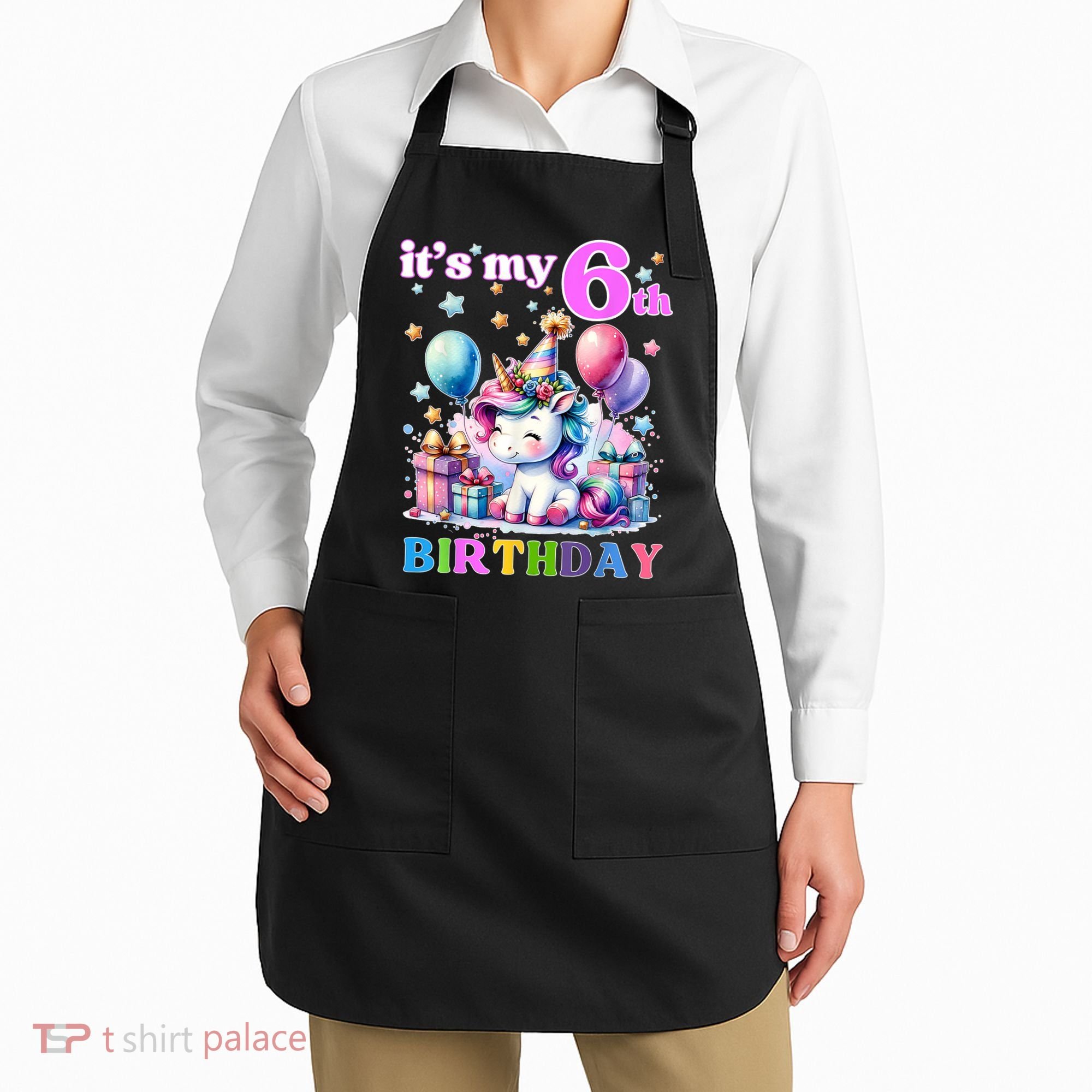 It's My 6th Birthday - 6th Birthday  Apron