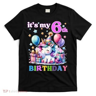 It's My 6th Birthday - 6th Birthday  T-Shirt