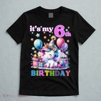 It's My 6th Birthday - 6th Birthday  T-Shirt thumb 5
