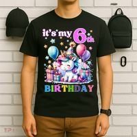 It's My 6th Birthday - 6th Birthday  T-Shirt thumb 6