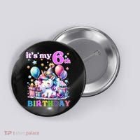 It's My 6th Birthday - 6th Birthday  Button thumb 0