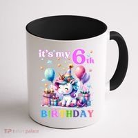 It's My 6th Birthday - 6th Birthday  Coffee Mug thumb 1