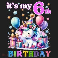 It's My 6th Birthday - 6th Birthday  Hat thumb 2