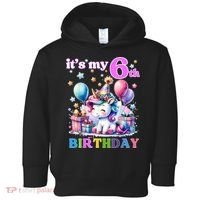 It's My 6th Birthday - 6th Birthday  Toddler Hoodie thumb 0