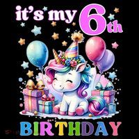 It's My 6th Birthday - 6th Birthday  Toddler Hoodie thumb 2