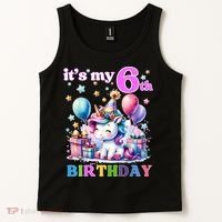 It's My 6th Birthday - 6th Birthday  Tank Top thumb 2