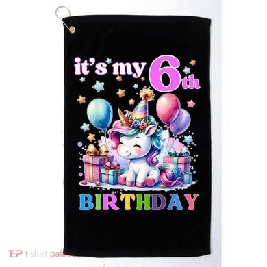 It's My 6th Birthday - 6th Birthday  Golf Towel