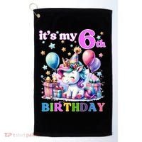 It's My 6th Birthday - 6th Birthday  Golf Towel thumb 0