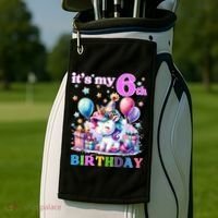 It's My 6th Birthday - 6th Birthday  Golf Towel thumb 2
