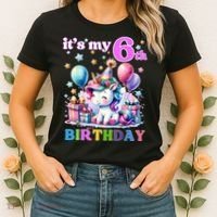 It's My 6th Birthday - 6th Birthday  Women's T-Shirt thumb 2